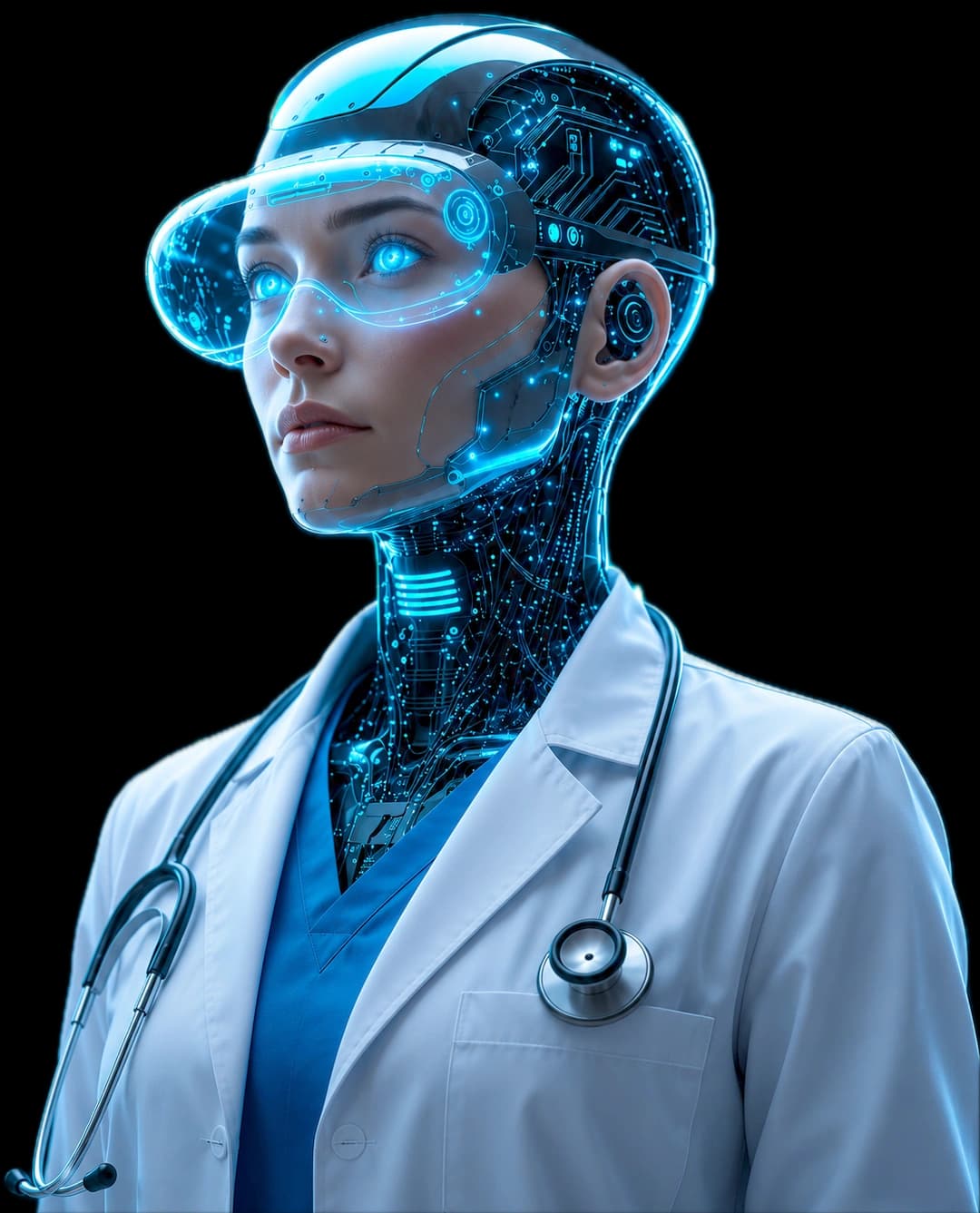 AI-augmented clinician